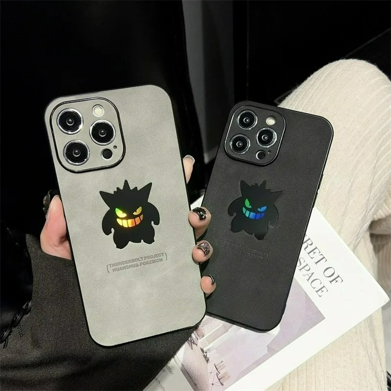 Phone Cases Like Loopy - 漫画アニメゲンガー革風レーザー加工スマホケース iPhone 17Air 15 14 13