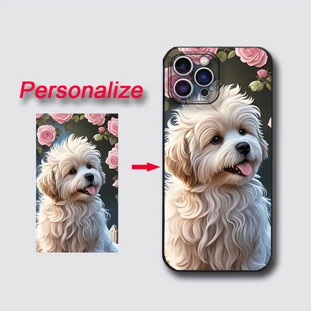 Phone Cases Diy - iPhone 17、16、16e、15、14、13、12、11 Pro Max、Mini、Air、SE 2020、2022、XS、XR、6s、7、8 Plus用DIY写真カスタマイズブラックマットケース