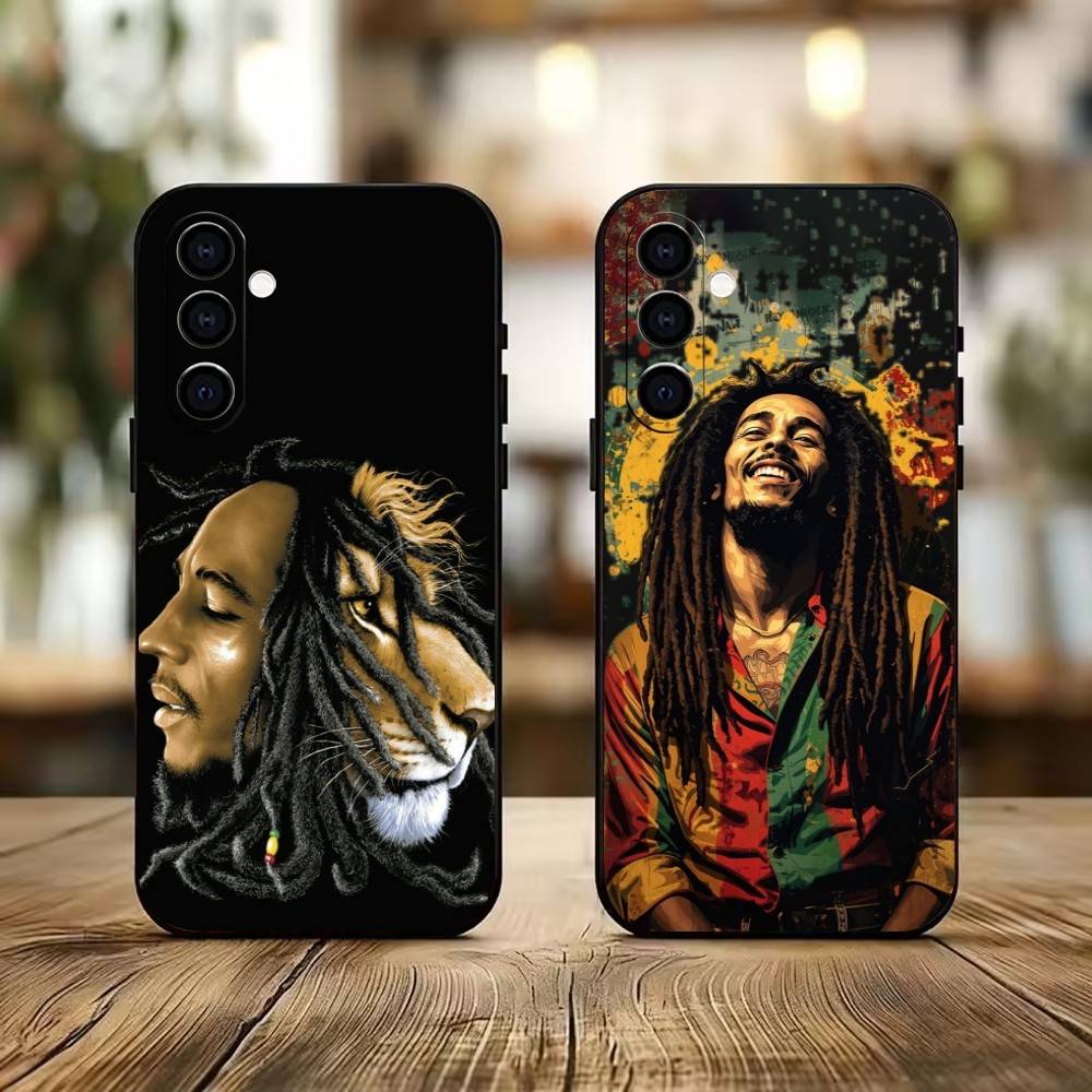 Phone Cases Jamaica - ジャマイカ ボブ・マーリー L-Lion 電話ケース Samsung Galaxy