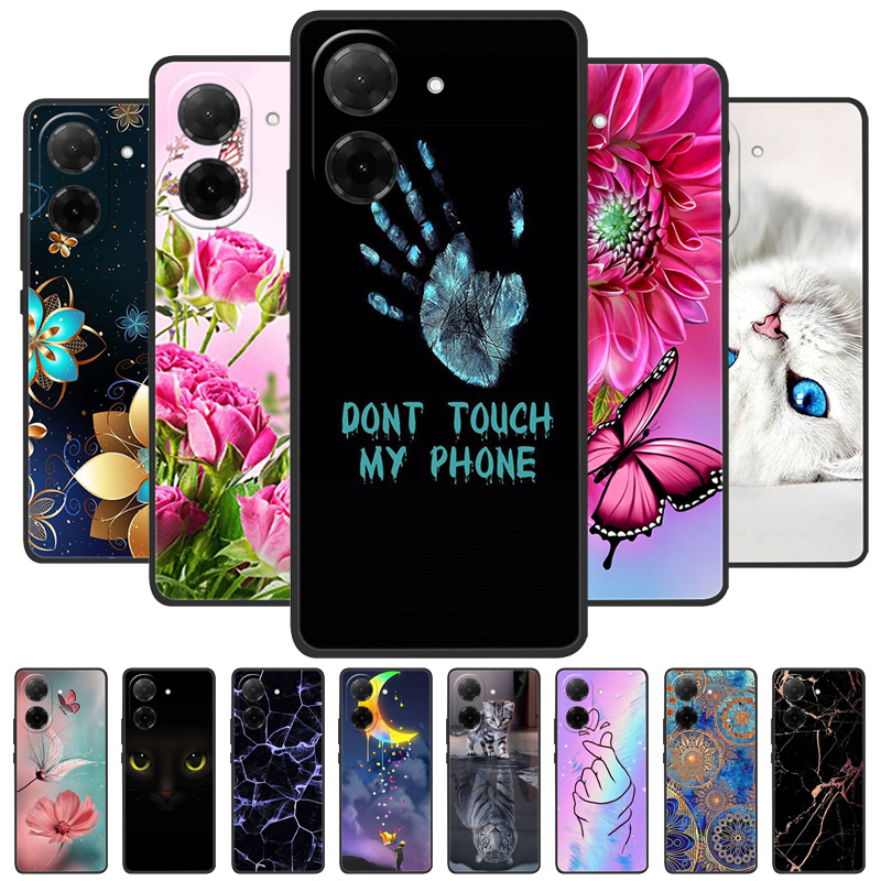 Phone Cases Eu - Redmi A5ケース 173mm キュートな猫 ソフトシリコンTPUバックカバー RedmiA5