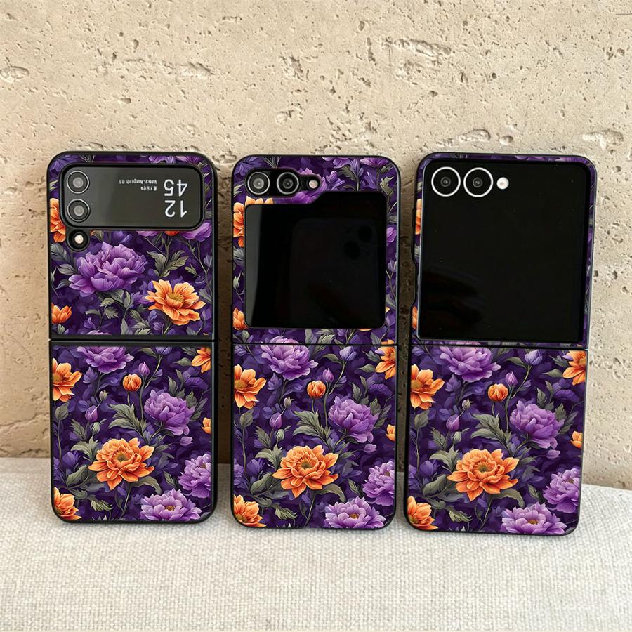 Phone Cases Z Flip 7 - バックフォンカバー ファンダケース Samsung Galaxy Flip4 Z