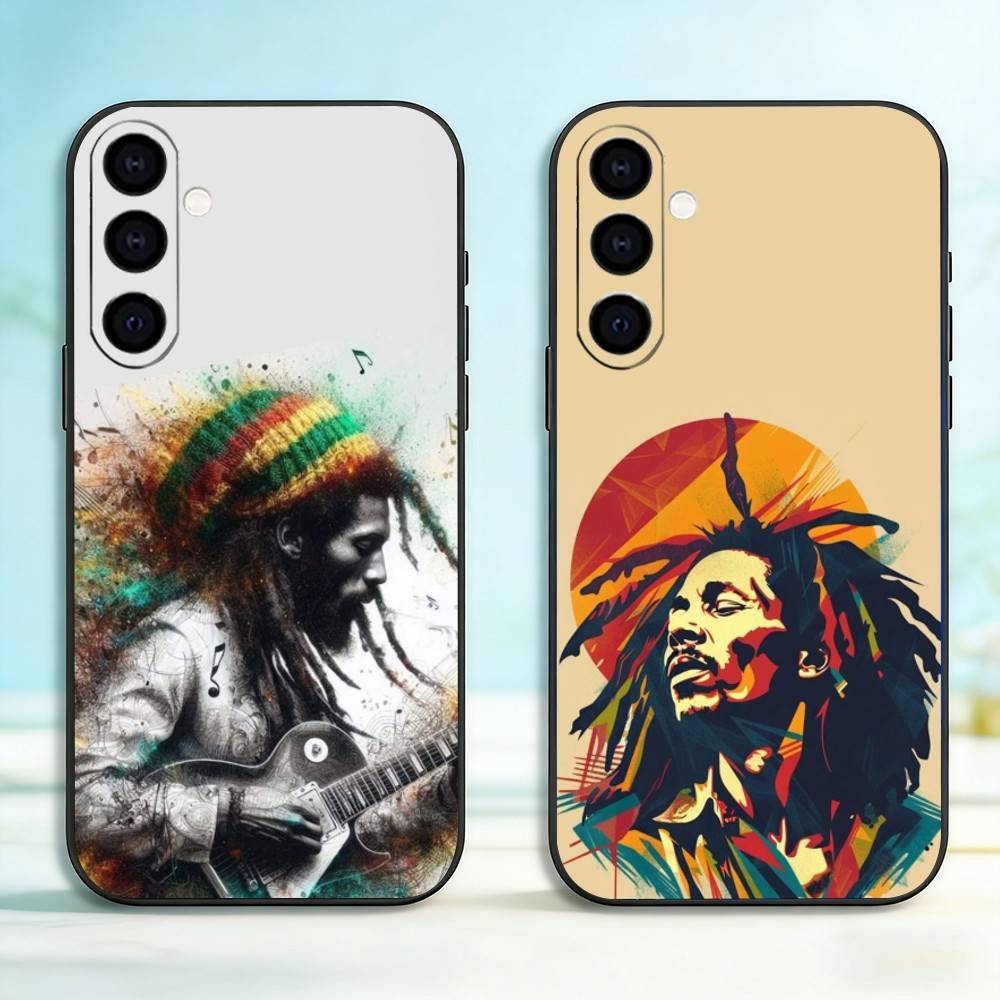 Phone Cases Jamaica - J-Jamaica Bob M-Marley Lion 電話ケース Samsung