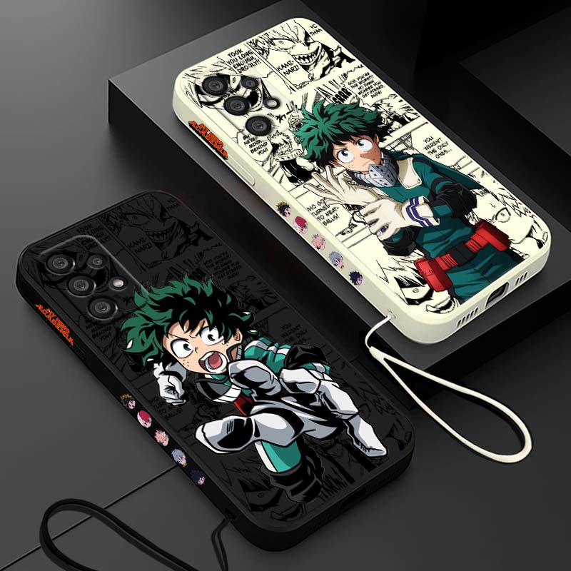 Phone Cases Galaxy A17 - アニメ僕のヒーローアカデミア カバー Samsung Galaxy A73 A71