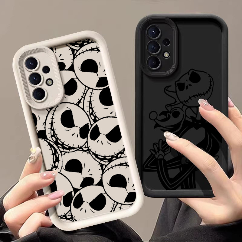 Phone Cases A14 Samsung - ジャック・サリー・スケリントン アートケース Samsung Galaxy A57 A56