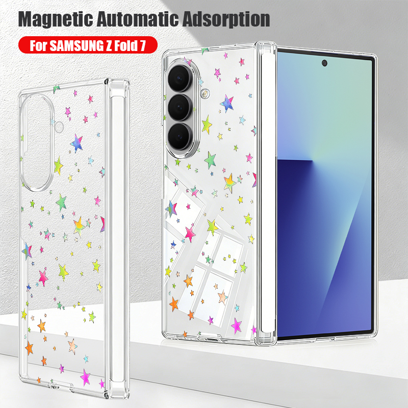 Phone Cases Z Fold 5 - マグネティック自動吸着式スマホケース サムスン Galaxy Z Fold 8