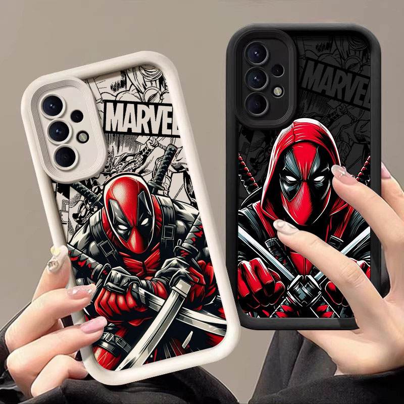 Phone Cases A14 Samsung - 剣士デッドプール マーベルケース Samsung Galaxy A57 A56