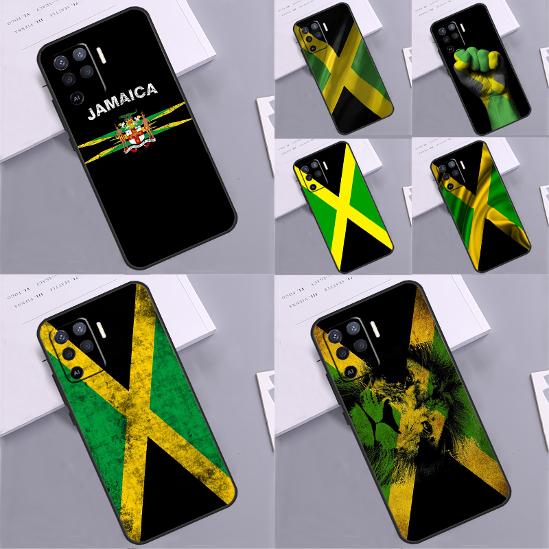 Phone Cases Jamaica - ジャマイカ国旗電話ケース Oppo A80 A60 A40 A94