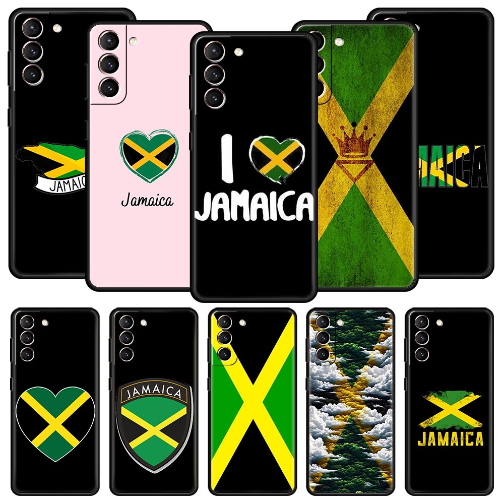 Phone Cases Jamaica - ジャマイカ国旗柄スマホケース Samsung Galaxy S25 Edge S24