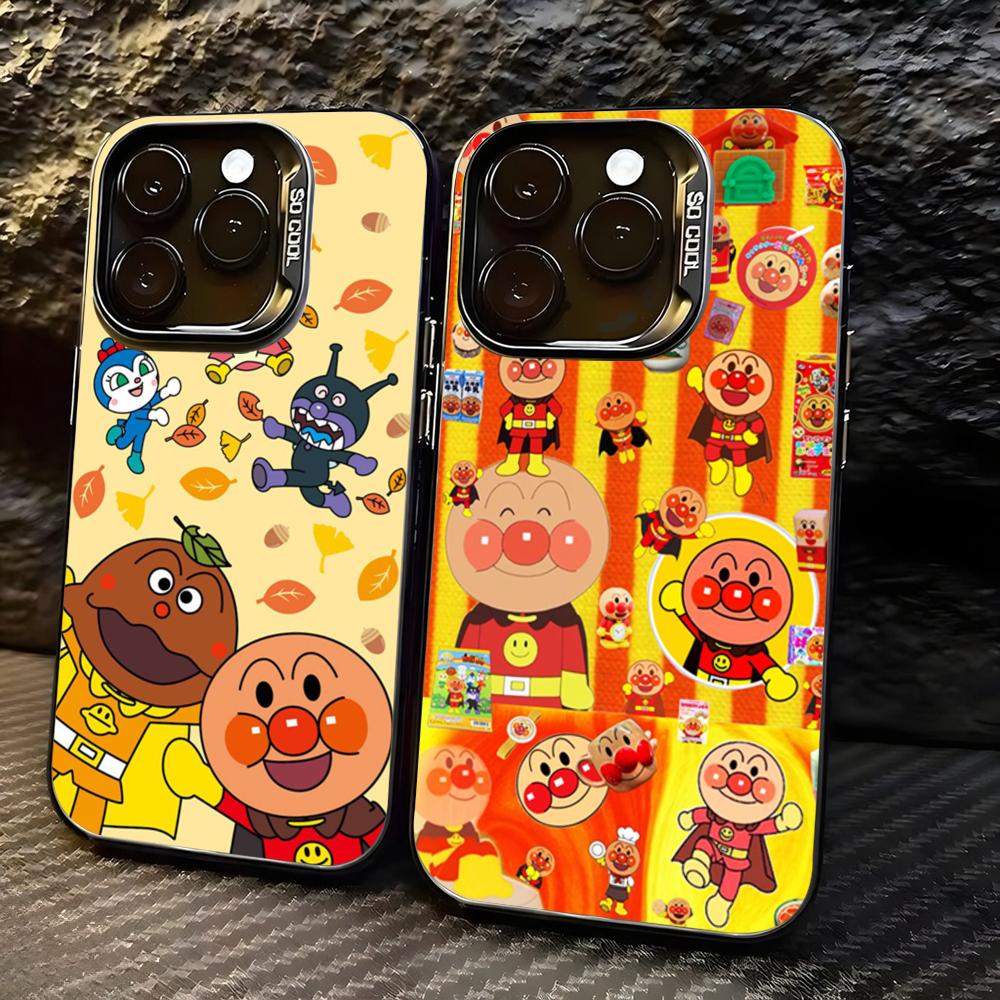 Phone Cases Cute - アニメキュートA-AnpaNmansスマホケース lMDカラー シルバーシェル iPhone 17 16