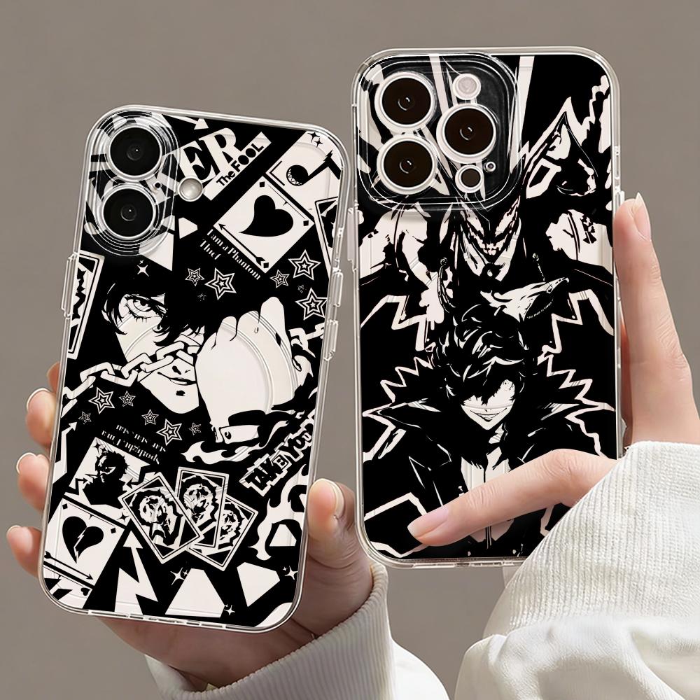 Phone Cases Iphone 14 - ゲームP-Persona 5 スマホケース マグネット式クリアケース iPhone 17