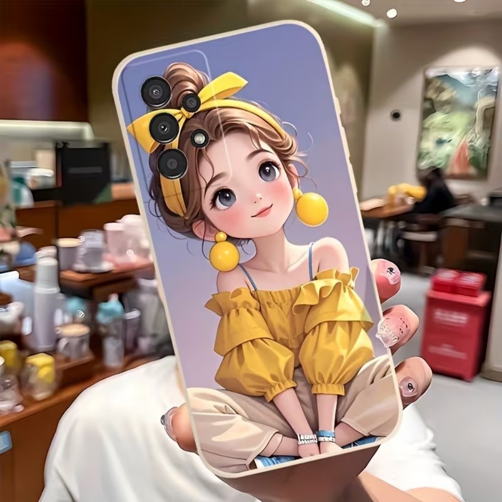 Phone Cases For Girls - かわいい漫画の女の子柄デザインのスマホケース、Samsung Galaxy S26 S25 S24 S23