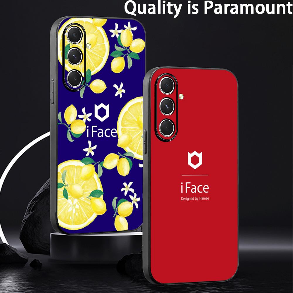 Phone Cases Cute - かわいいファッションロゴ iFace パターン電話ケースサムスンギャラクシー S26 S25 S24