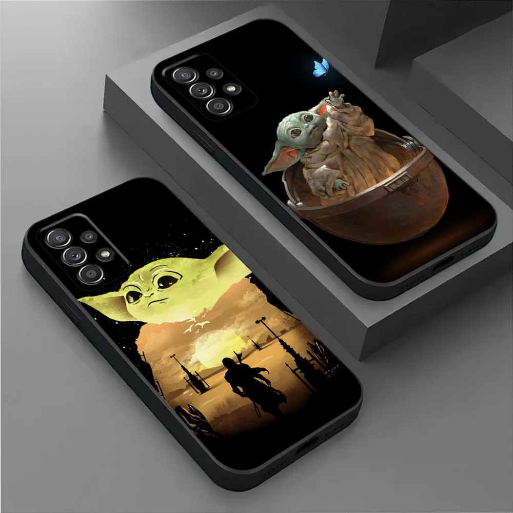 Phone Cases Galaxy A17 - かわいいベビーヨーダのスマホケース Samsung Galaxy A17 A57 A37