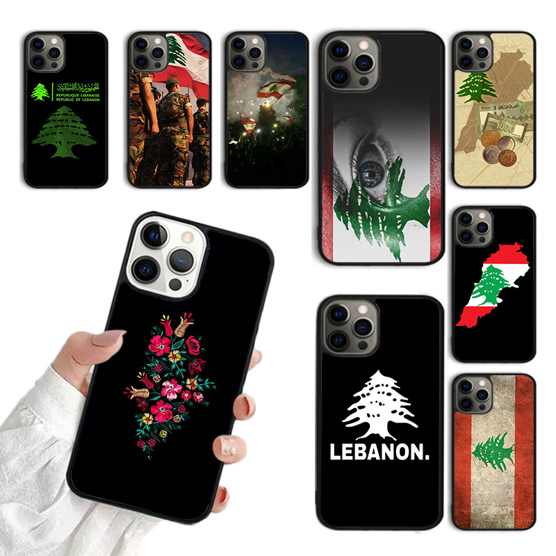 Phone Cases Lebanon - レバノン国旗柄 iPhoneケース iPhone 17 Air 16