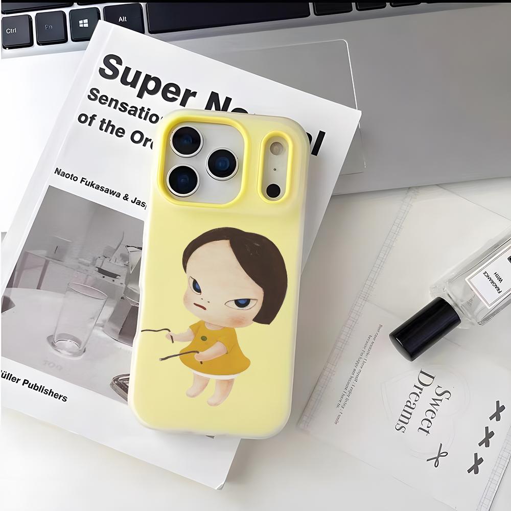 アーティストY-ヨシトモ・ナラ iPhoneケース iPho - Apple Iphone 15 Pro Max のレビューと価格