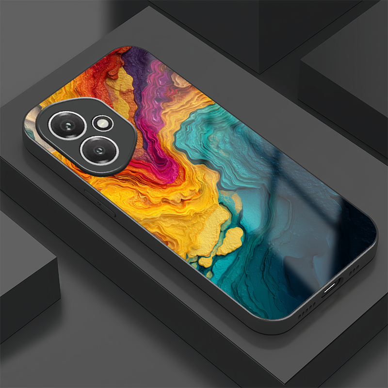 大理石模様耐衝撃スマホケース Huawei Honor 50 - Phone Cases Honor のレビューと価格