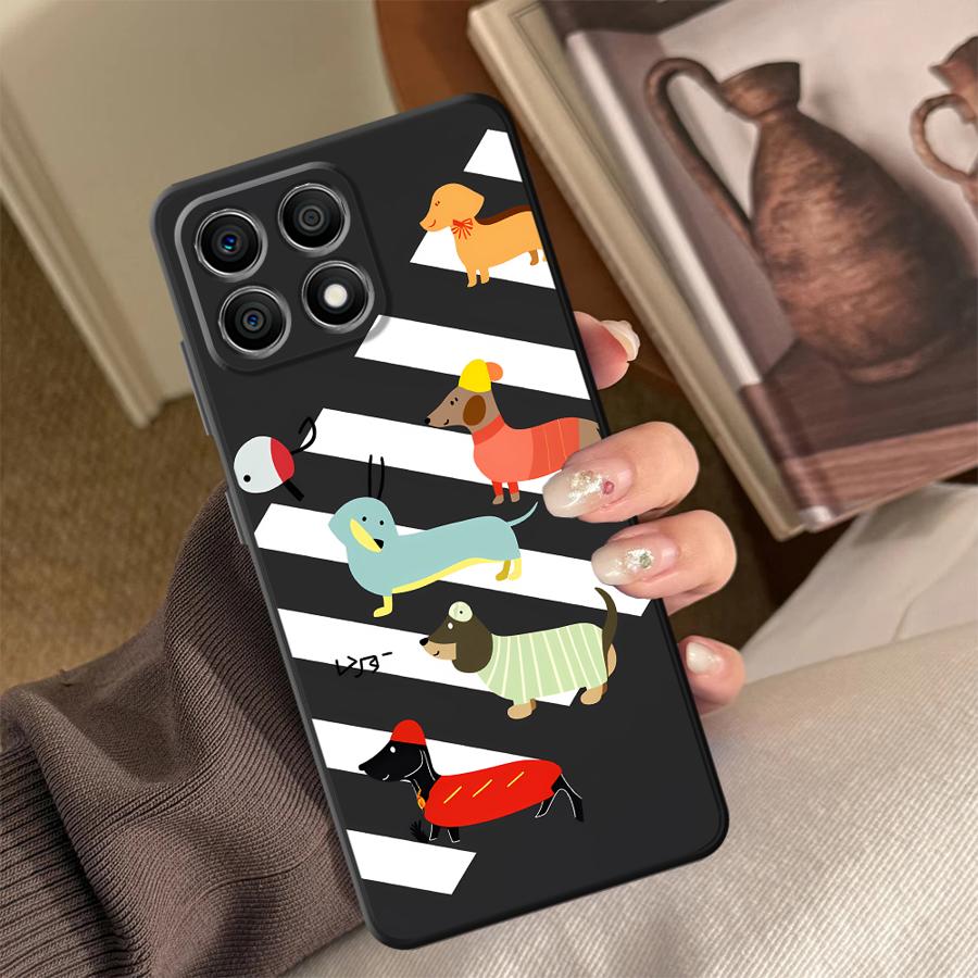 かわいいソーセージドッグ Funda 電話カバーケース Ho - Phone Cases Honor のレビューと価格