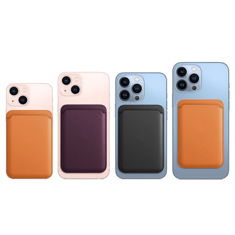 レザーカードウォレットカバー、MagSafe対応マグネットケ - Phone Cases With Wallet On Back のレビューと価格