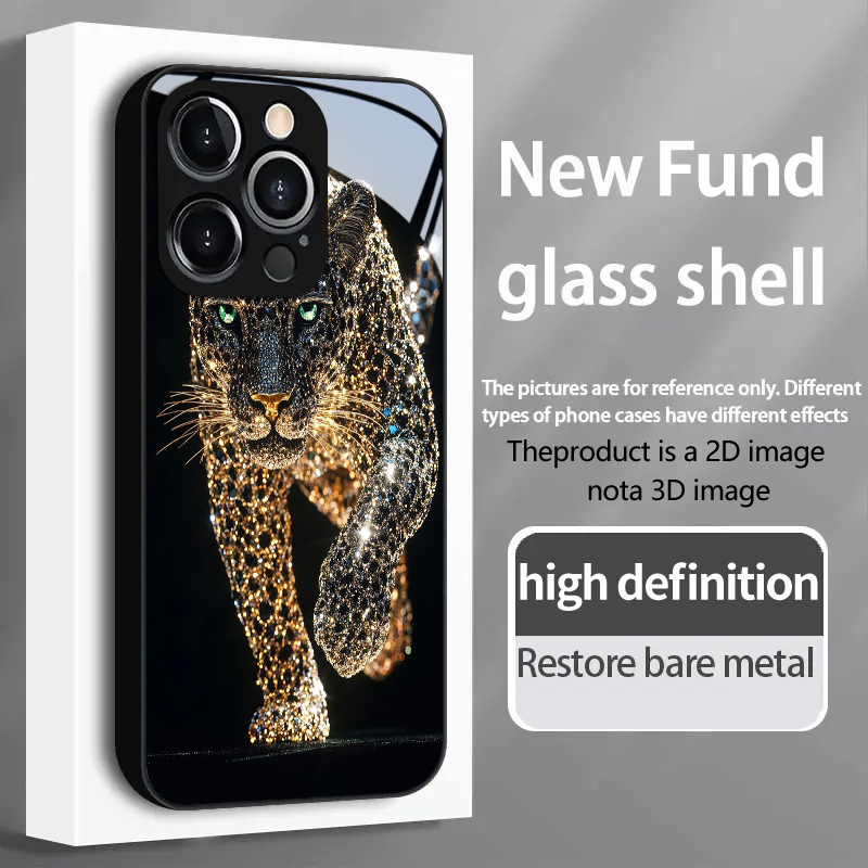 PROTECT ダイヤモンドセット ゴールド チーター iP - Phone Cases Expensive のレビューと価格