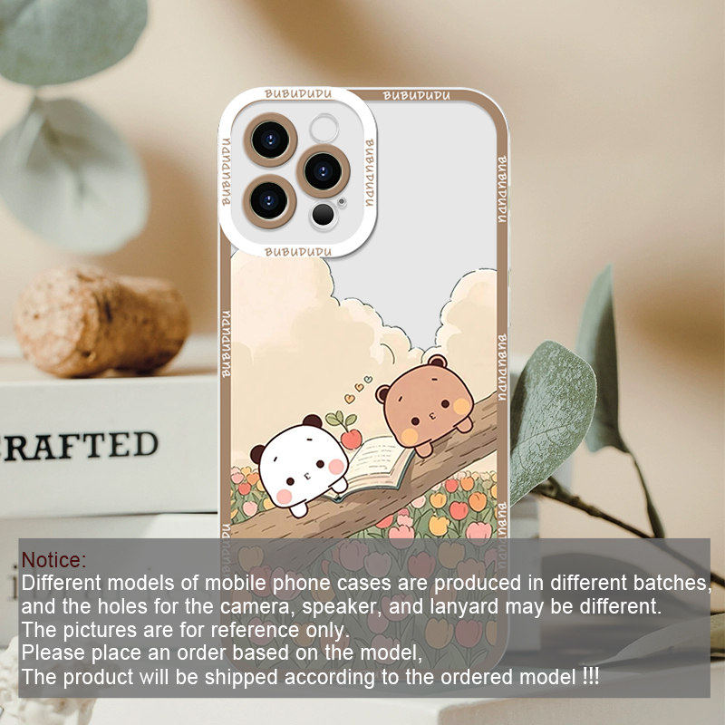 かわいいBUBU DUDUカップルクリアスマホケース、Sam - Phone Cases A14 Samsung のレビューと価格