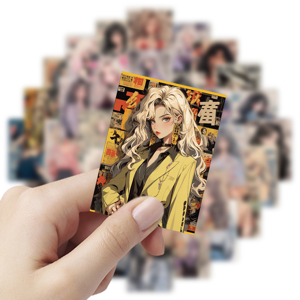 10/30/60 個ヴィンテージ香港スタイルアニメガールステ - Phone Cases Hong Kong のレビューと価格