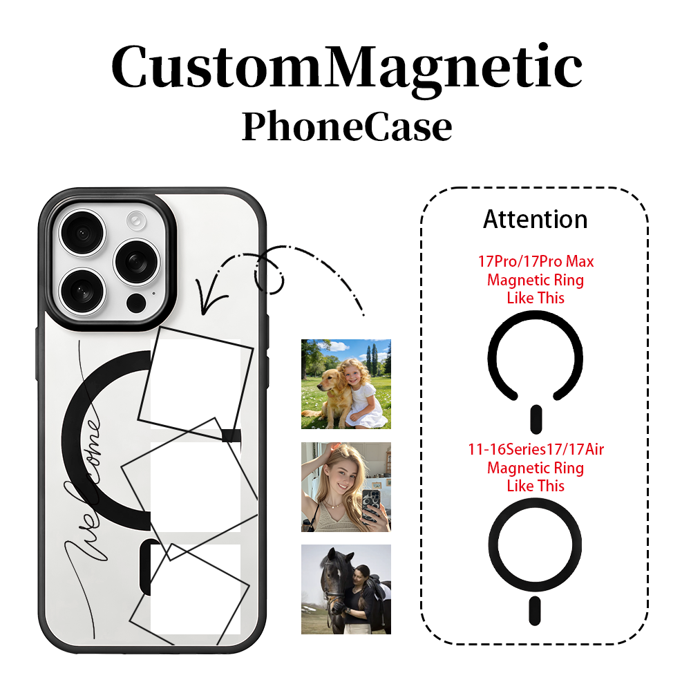 DIYカスタム写真入りマグネット式スマホケース iPhone - Phone Cases Diy のレビューと価格