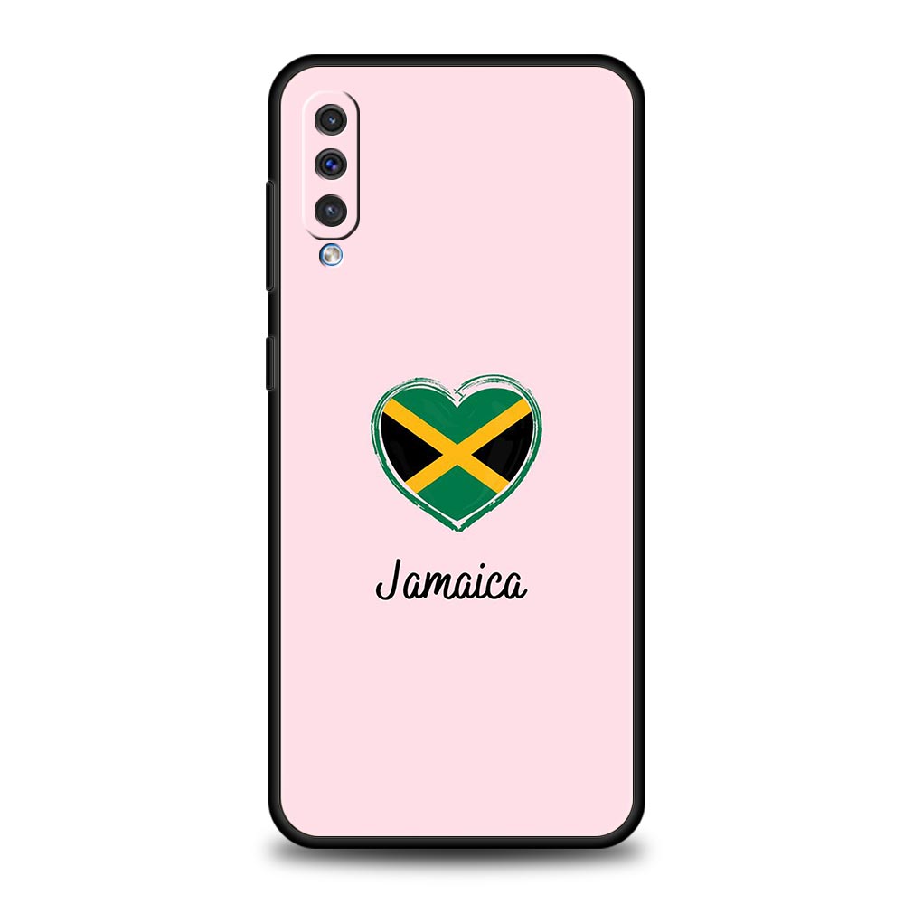 ジャマイカ国旗柄スマホケース Samsung A56 A36 - Phone Cases Jamaica のレビューと価格