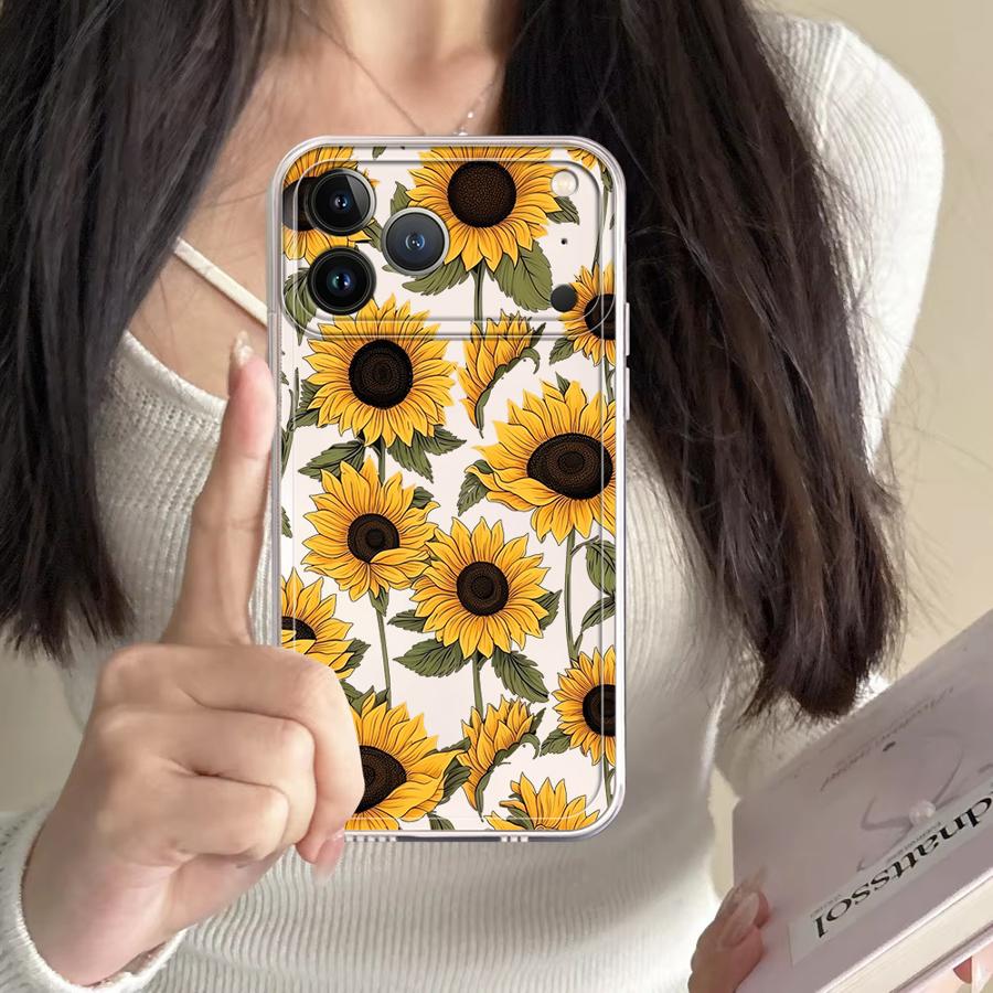 かわいいひまわり柄ケース Apple iPhone 17 P - Phone Cases Like Loopy のレビューと価格
