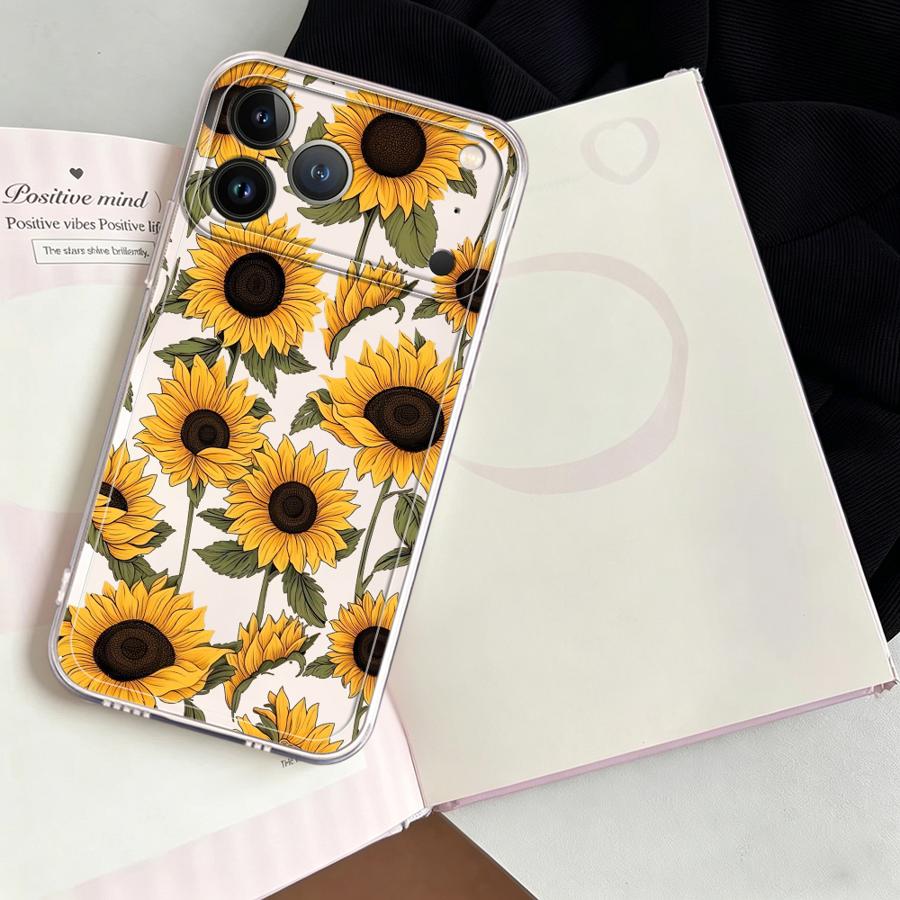 かわいいひまわり柄ケース Apple iPhone 17 P - Phone Cases Like Loopy のレビューと価格