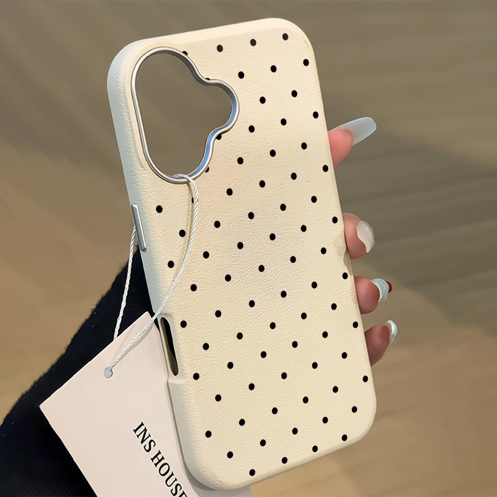 韓国INSキュートな水玉模様のiPhoneケース iPhon - Phone Cases Expensive のレビューと価格