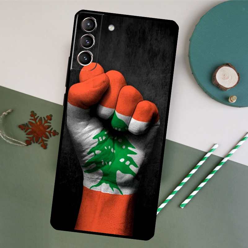 レバノン国旗柄スマホケース Samsung Galaxy S - Phone Cases Lebanon のレビューと価格