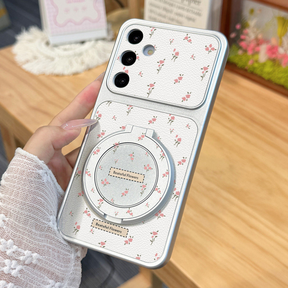 可愛いピンクの花柄スマホケース Samsung S26 S2 - Phone Cases Cute のレビューと価格