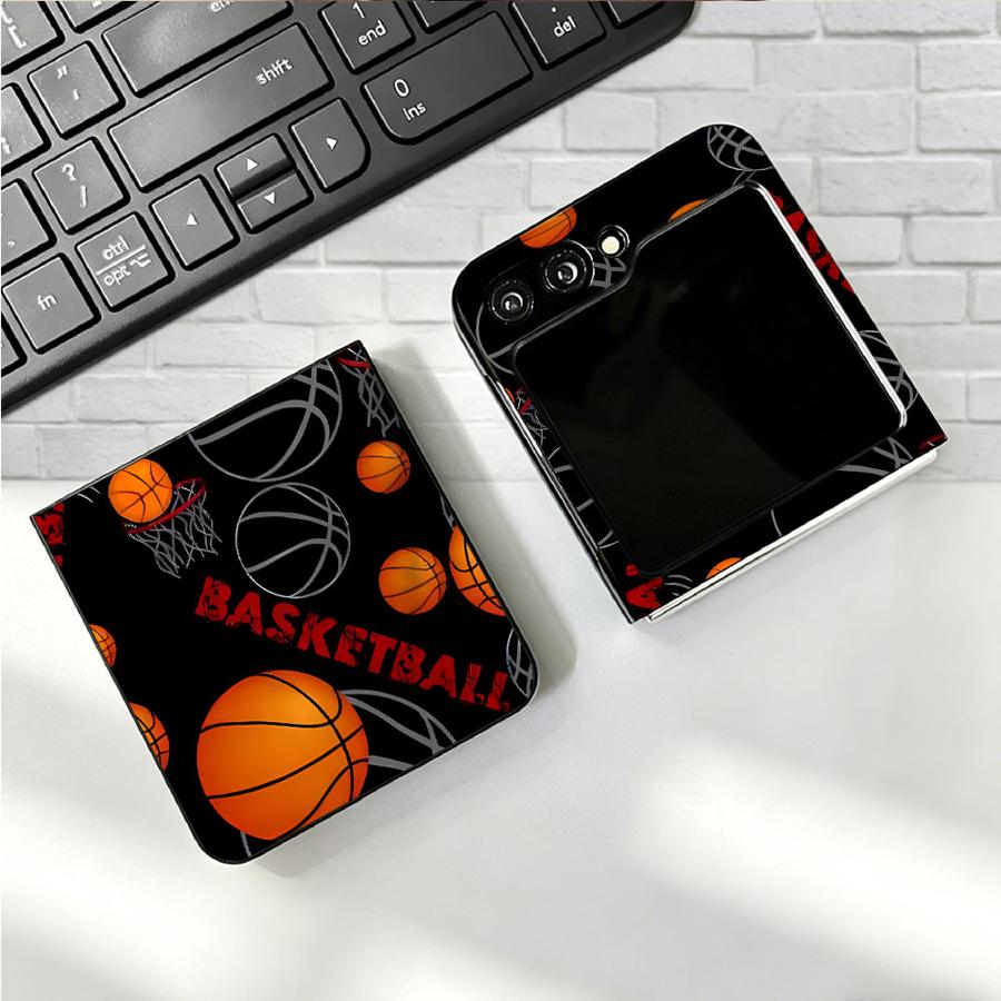 バスケットボールフープバックフォンカバー fundaケース  - Phone Cases Z Flip 7 のレビューと価格