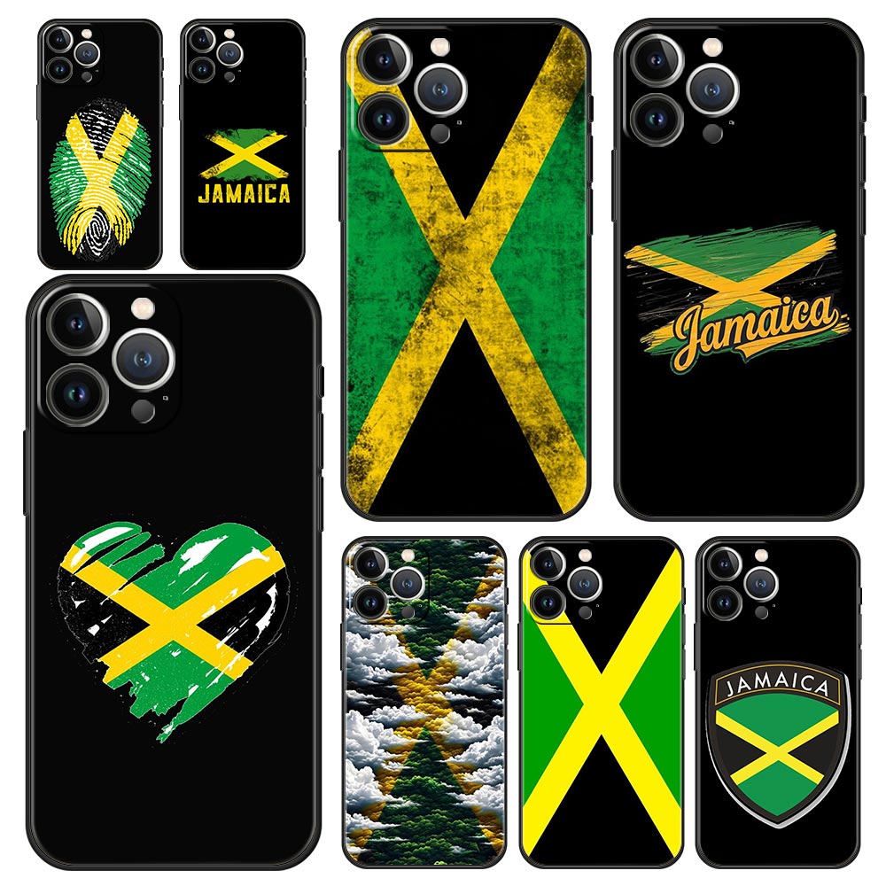 ジャマイカ国旗柄 iPhone 16e 15 14 13 1 - Phone Cases Jamaica のレビューと価格