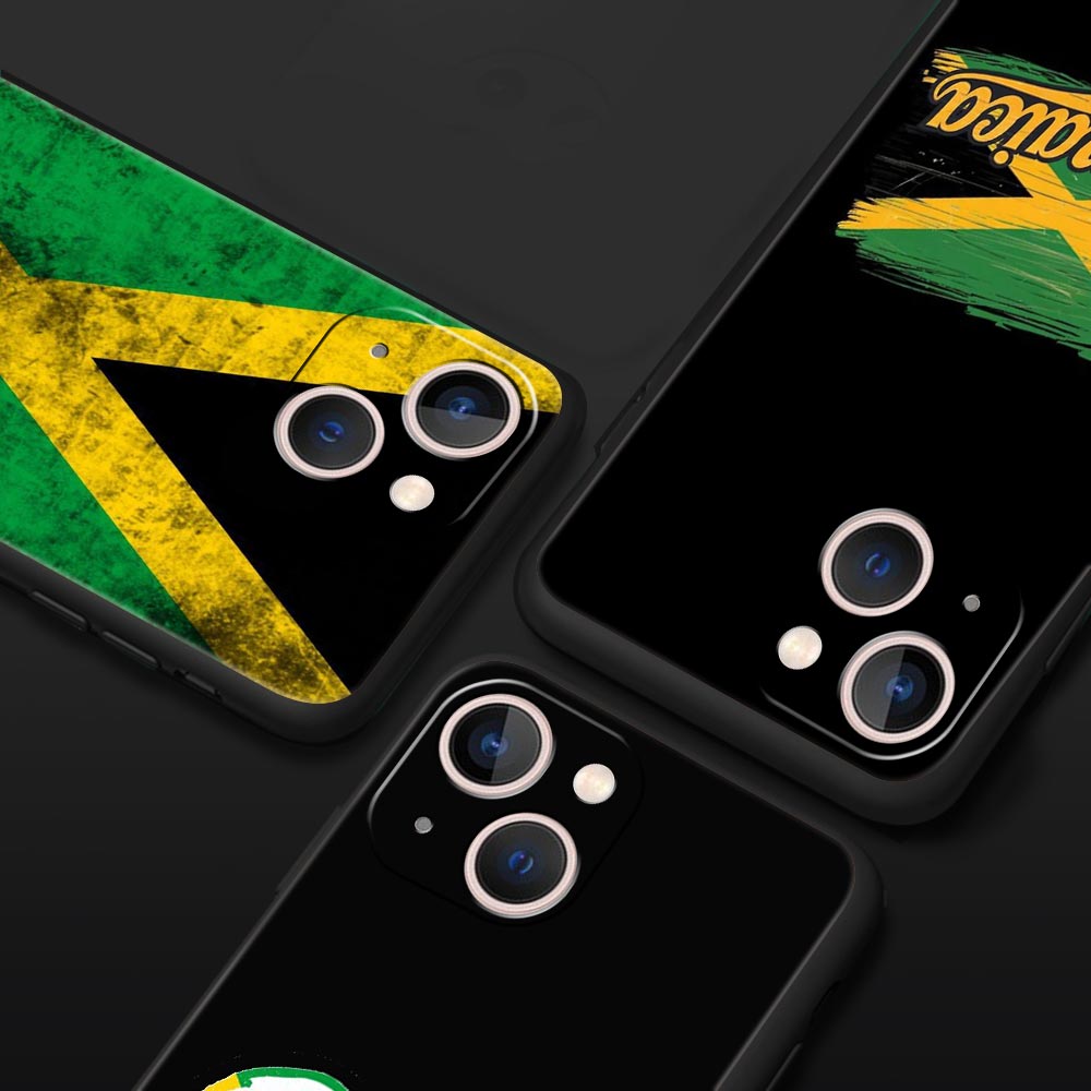 ジャマイカ国旗柄 iPhone 16e 15 14 13 1 - Phone Cases Jamaica のレビューと価格