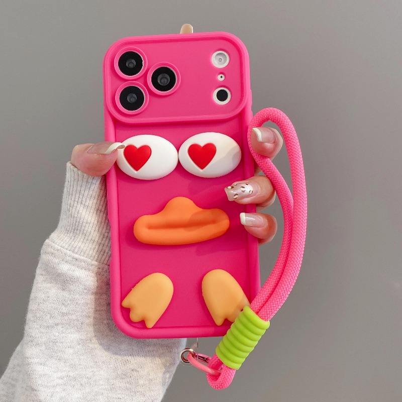 かわいい面白いアヒルのスマホケース iPhone 17 16 - Phone Cases Funny のレビューと価格