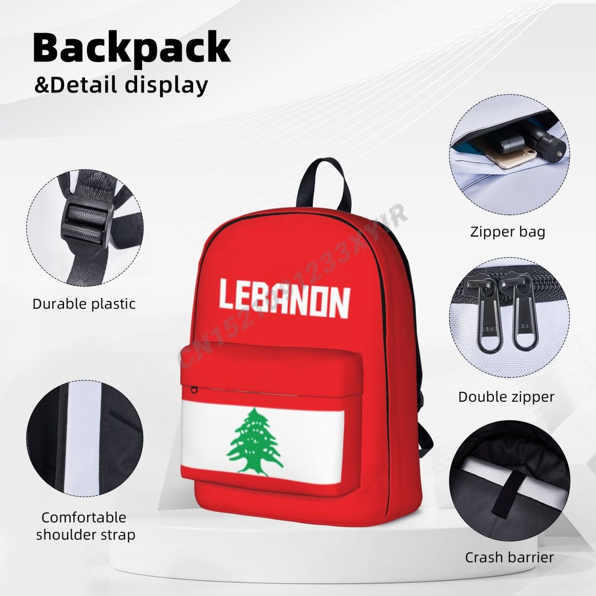 ユニセックスステッチスクールバッグ,メッセンジャーバッグ,ラ - Phone Cases Lebanon のレビューと価格