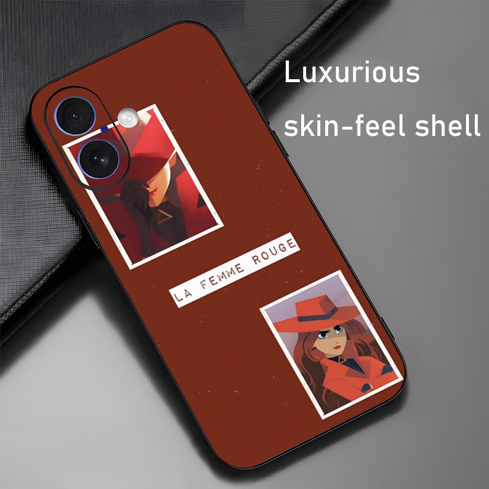 ホットなカルメン・サンディエゴの漫画風iPhoneケース i - Phone Cases Iphone 14 のレビューと価格