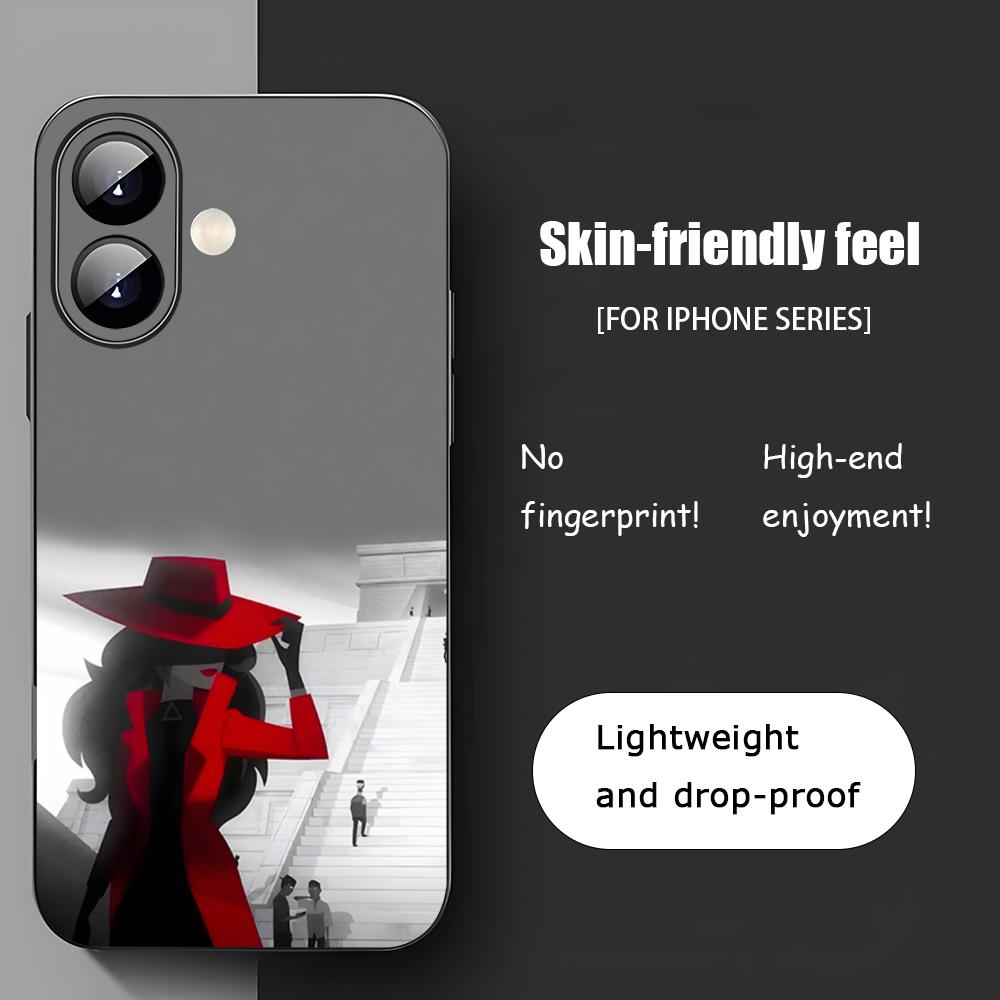 ホットなカルメン・サンディエゴの漫画風iPhoneケース i - Phone Cases Iphone 14 のレビューと価格