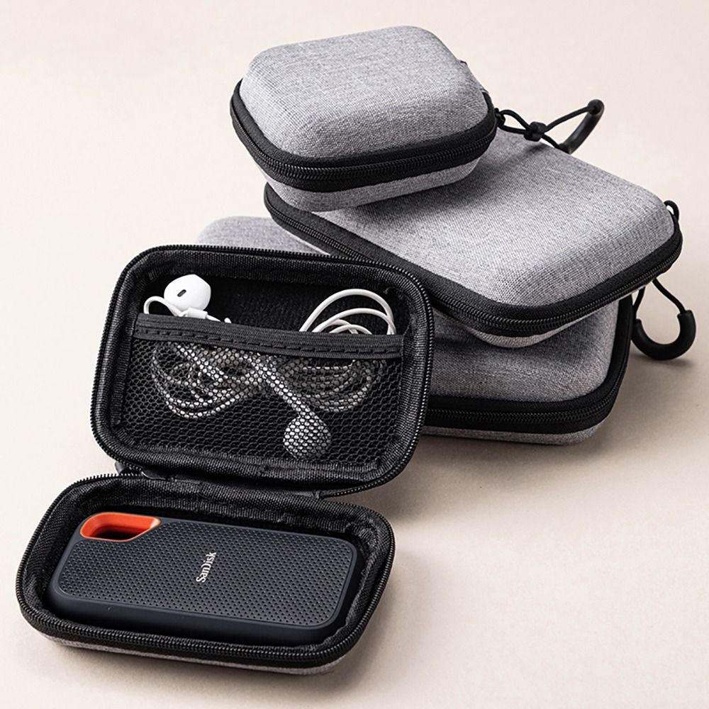 1個入りイヤホン/携帯電話/充電ケーブル用EVA収納バッグ、 - Phone Cases Case のレビューと価格