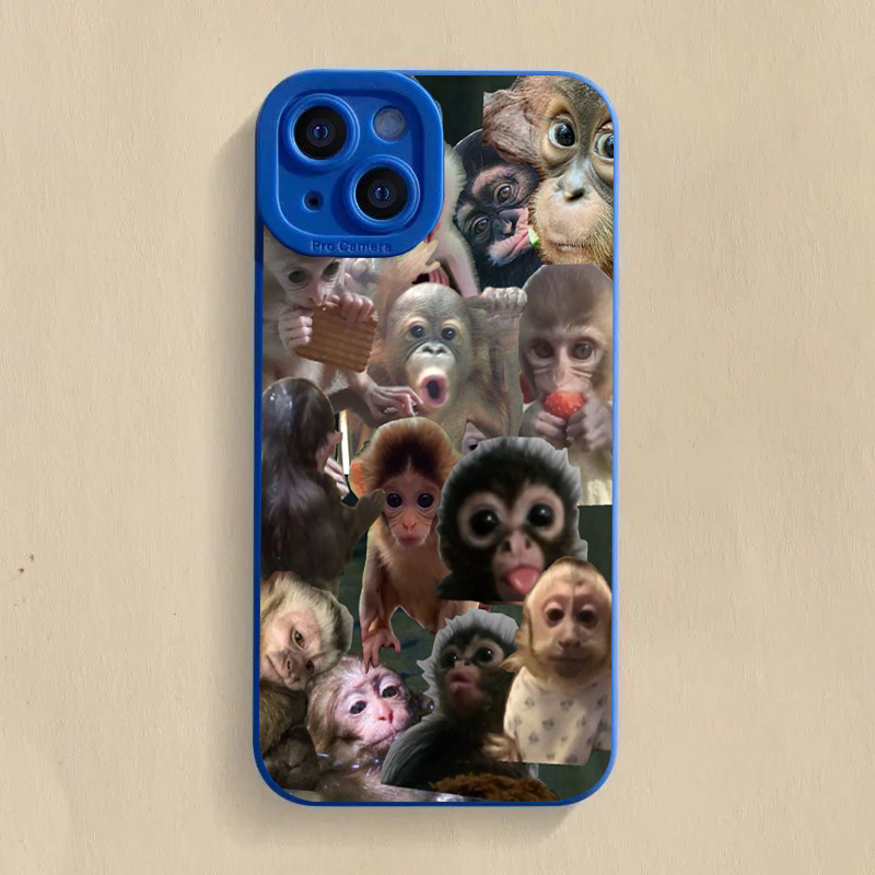 面白いモンキー柄のスマホケース、Samsung Galaxy - Phone Cases Funny のレビューと価格