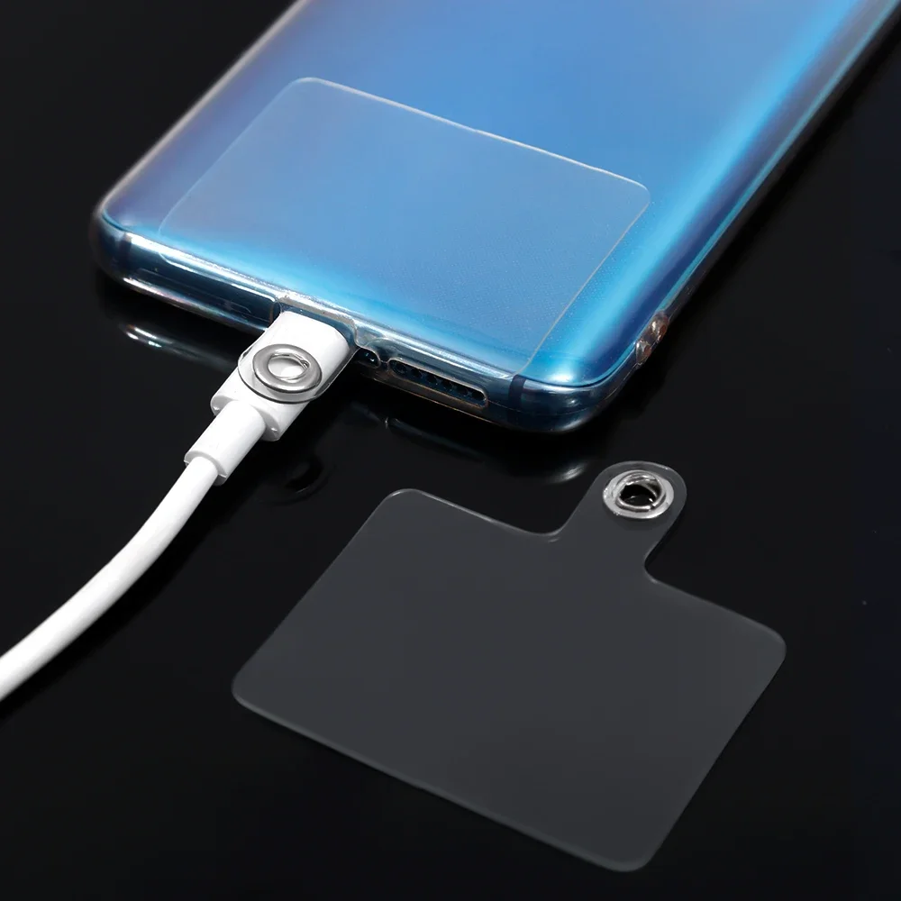 ユニバーサルクリアフォンストラップパッチタブ、紛失防止接続カ - Phone Cases Hong Kong のレビューと価格