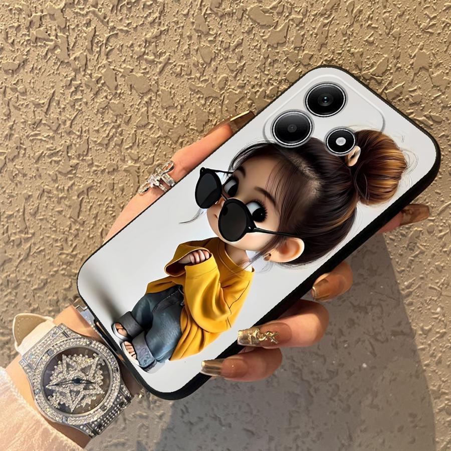 漫画の女の子柄のXiaomi Redmi Note 14 1 - Phone Cases For Girls のレビューと価格
