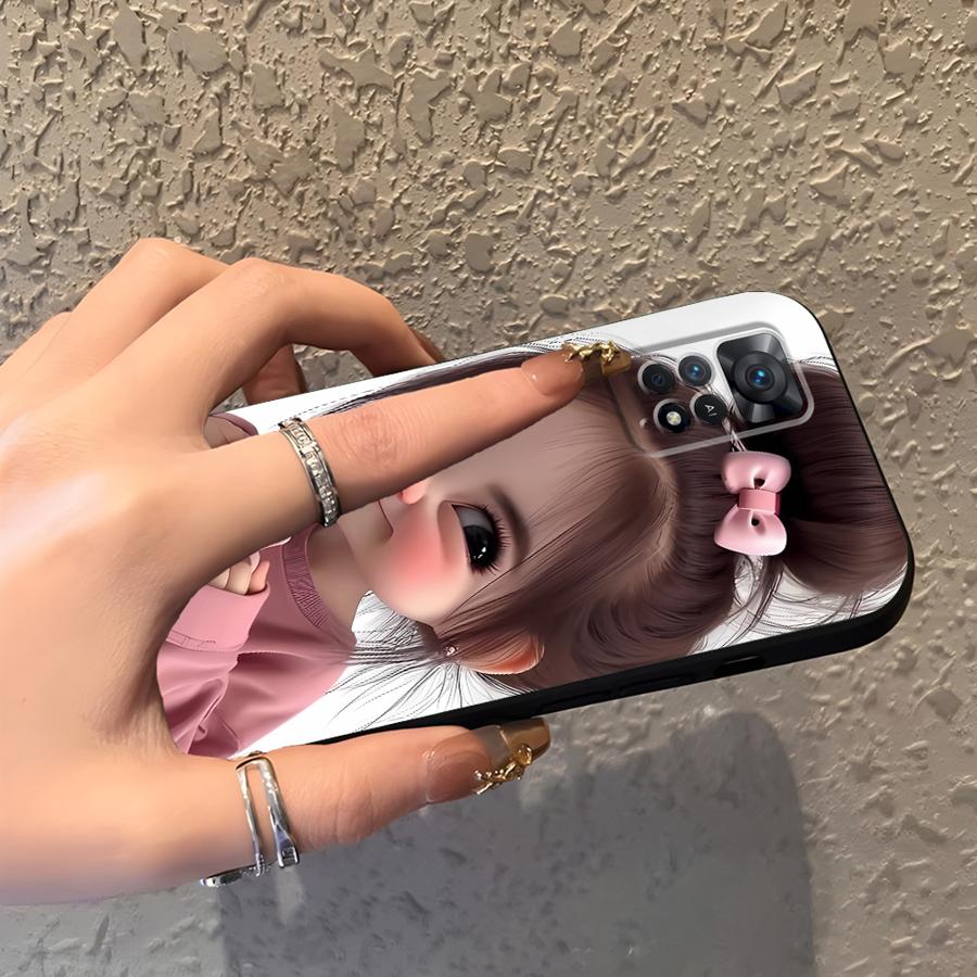 漫画の女の子柄のXiaomi Redmi Note 14 1 - Phone Cases For Girls のレビューと価格