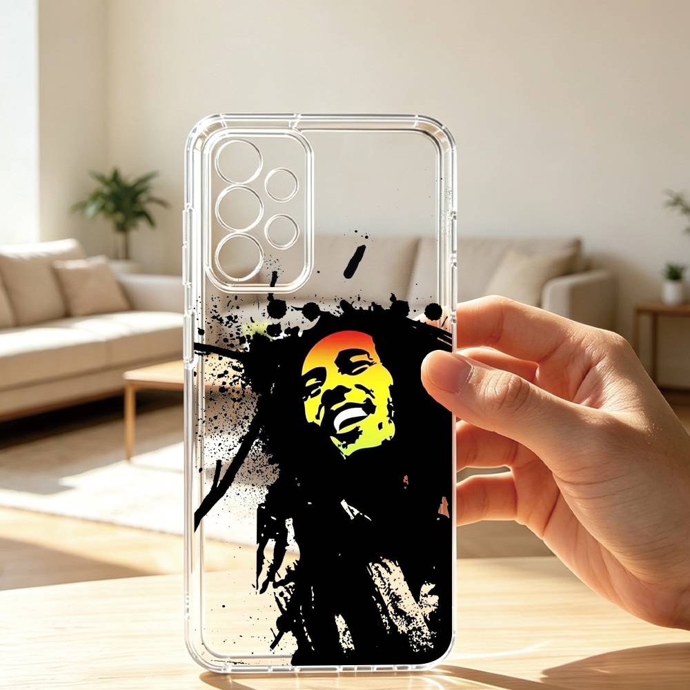 ジャマイカ・ボブ・マーリー・ライオンのスマホケース、サムスン - Phone Cases Jamaica のレビューと価格
