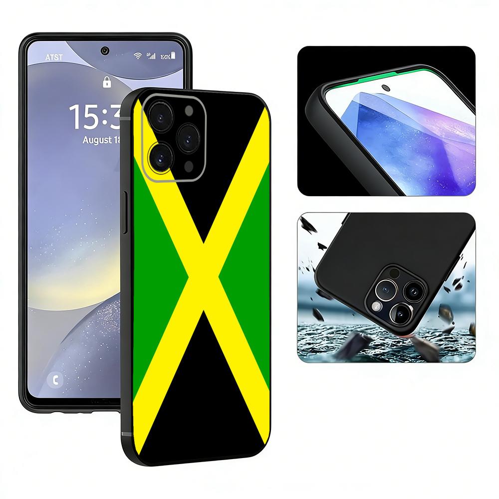 電話ケース ブラック ソフト TPU ケース iPhone  - Phone Cases Jamaica のレビューと価格