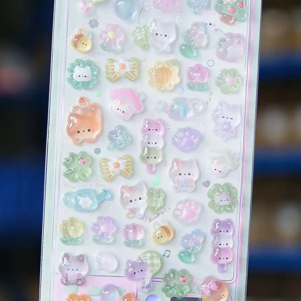 =-=2027かわいい3Dゼリーレジンステッカーかわいい漫画 - Phone Cases Diy のレビューと価格
