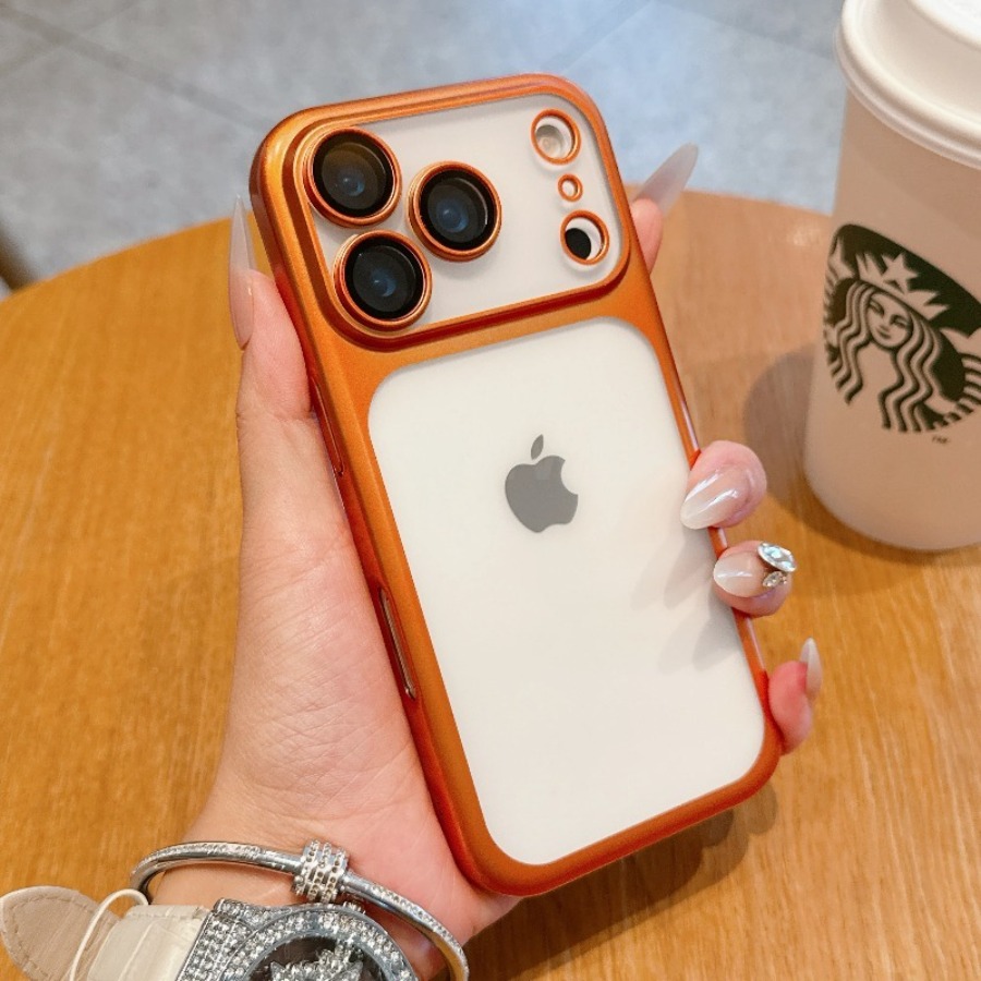 高級マットクリアメッキケース iPhone 17 Pro 1 - Phone Cases Expensive のレビューと価格