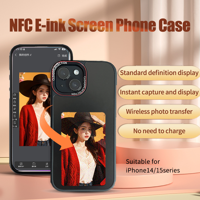 スマート3色E-Inkディスプレイ搭載スマホケース DIYカ - Phone Cases Diy のレビューと価格