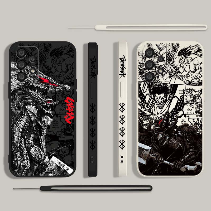 ホットアニメ「ベルセルク」ゾッド・ガッツ柄のSamsung  - Phone Cases Galaxy A17 のレビューと価格